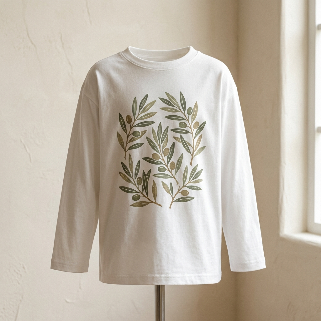 Camiseta Manga Larga (ComfortWash)